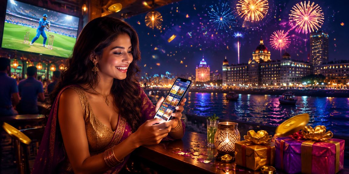 Young Indian players enjoying Rummy on mobile in a cozy setting